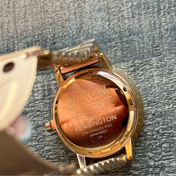 Nixon Rose Gold Movin Out The Kensington Watch - Picture 2 of 3